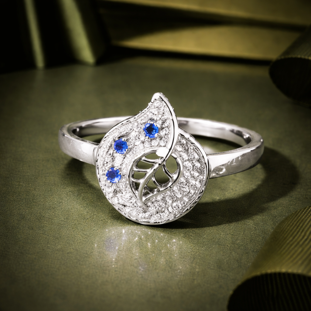 White Metal Ring
