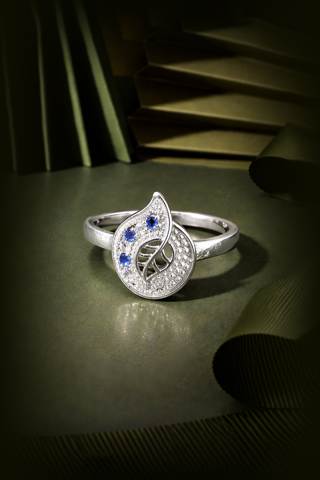 Silver Antique Ring 022